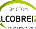 logo du SMICTOM valcobreizh qui assure le ramassage des déchets sur le territoire de la Bretagne romantique