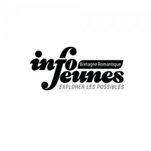 Logo Point information jeunesse de la bretagne romantique